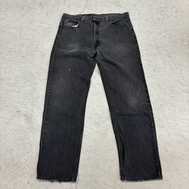 【 LEVI’S 505 】 リーバイス 505 ブラックデニム USA製