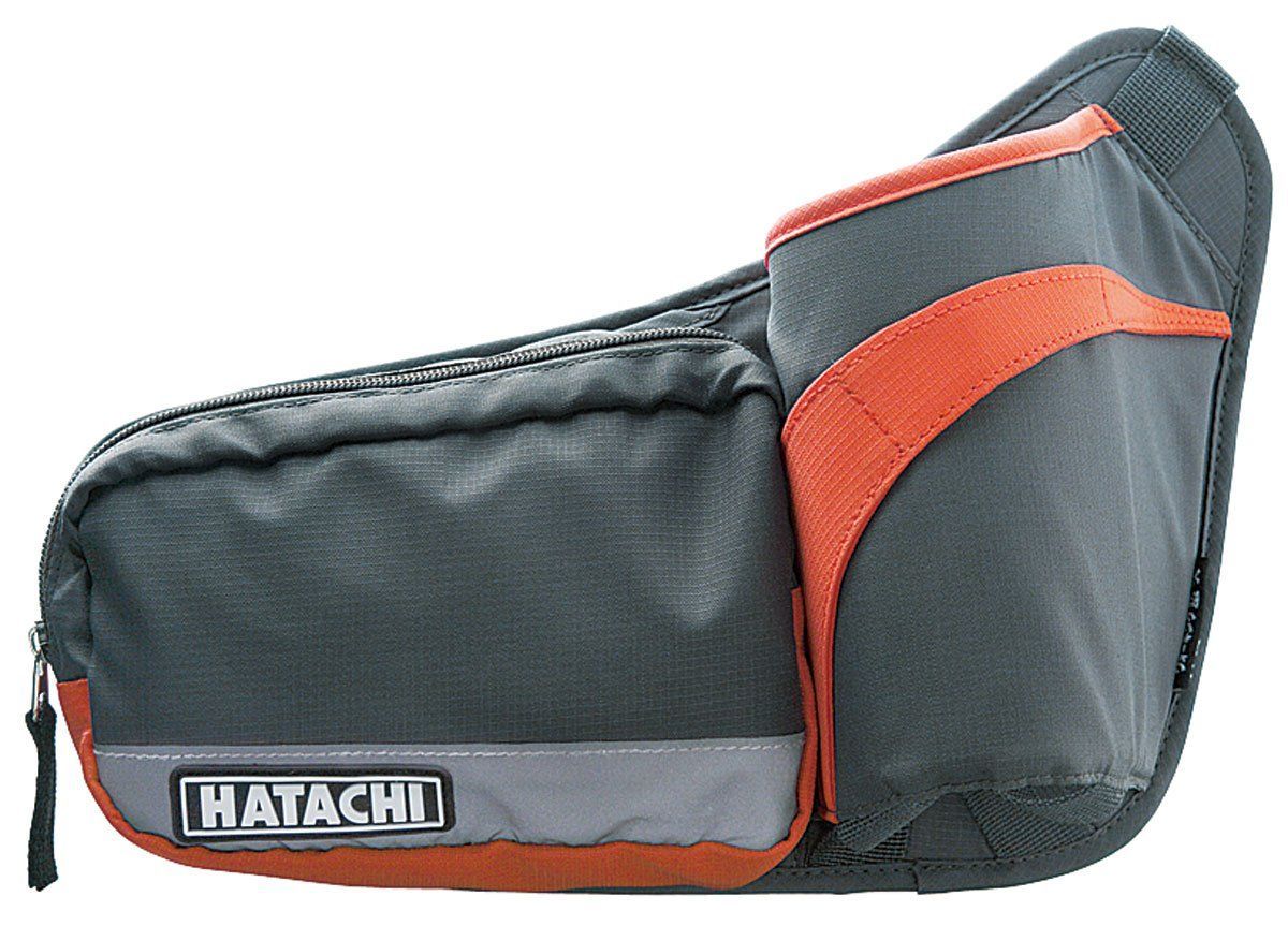 WH7100 グレー ラージポケットドリンクポーチ ハタチ(HATACHI)