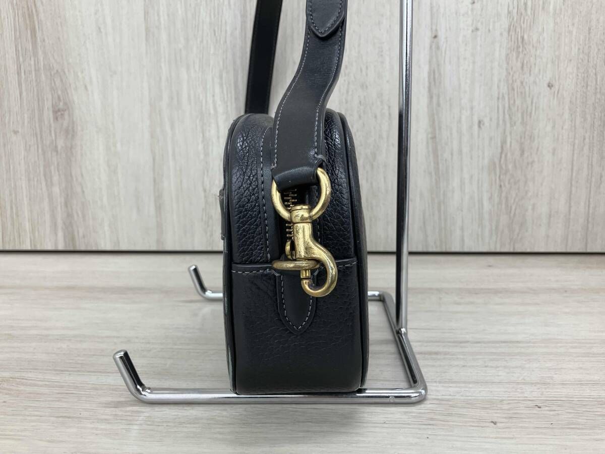 COACH H 2211-CC 386 ショルダーバッグ ブラック コーチ レザー レディースバッグ メンズバッグ