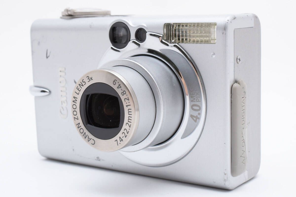 【ジャンク】キヤノンIXY DIGITAL 450 コンパクトフラッシュ1GB付 ☆ジャンク☆ キャノン CANON IXY DIGITAL 450 PC1086