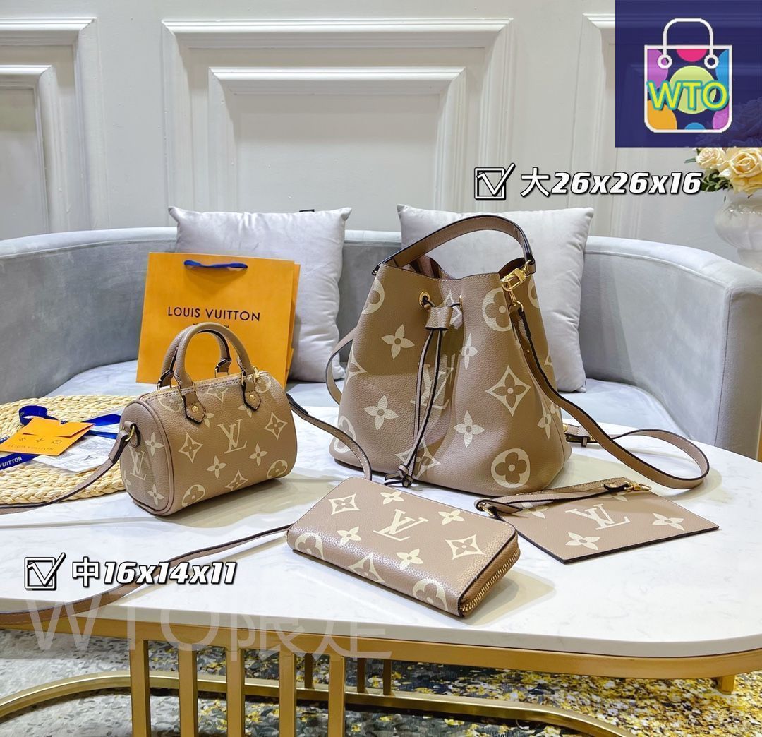 【SALE期間限定・正規品】ルイヴィトン 3点セット 3点セット❤️LOUIS VUITTON onthegoバッグ新作ルイヴィトン