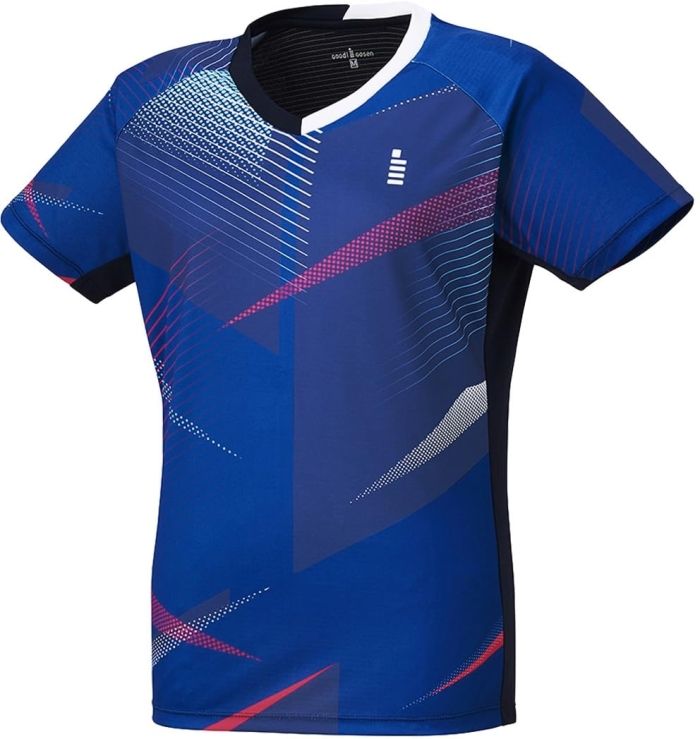 【新品・5営業日で発送】ゴーセン レディースゲームシャツ (T2301) 色 : ネイビー サイズ : XL 