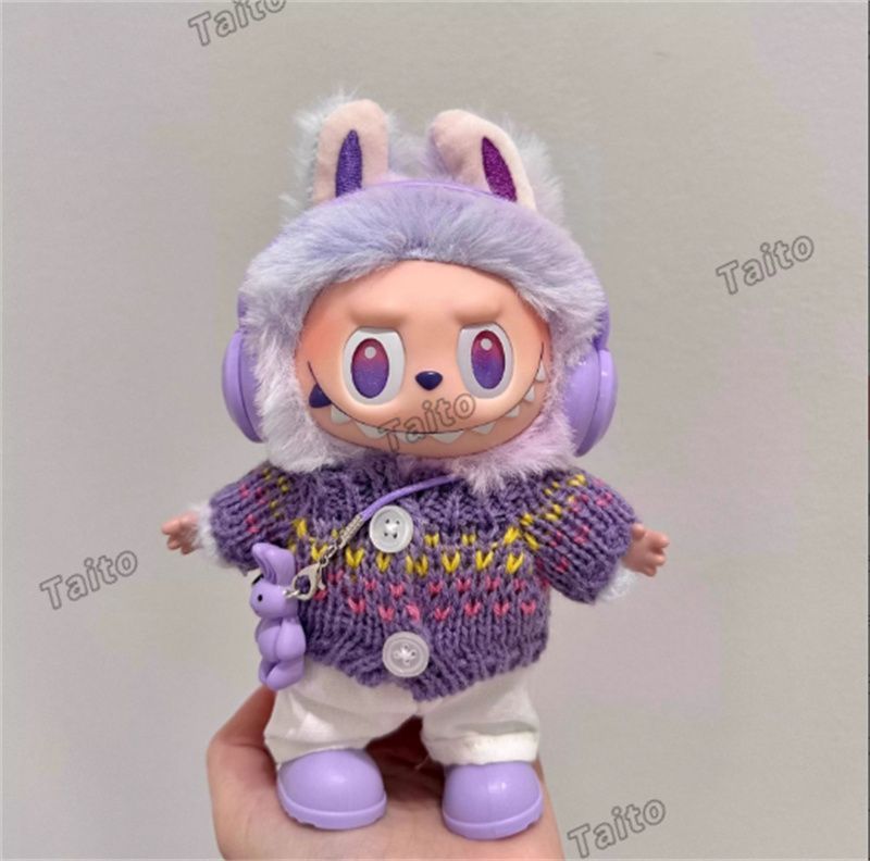宇宙服　labubuラブブぬいぐるみ服17cm着せ替え着ぐるみ Labubu ぬい服 着ぐるみ 着せ替えコスチューム 17cm ラブブ