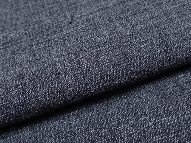 平和屋本店□極上 男性 本場真綿勝結城紬 アンサンブル キングサイズ