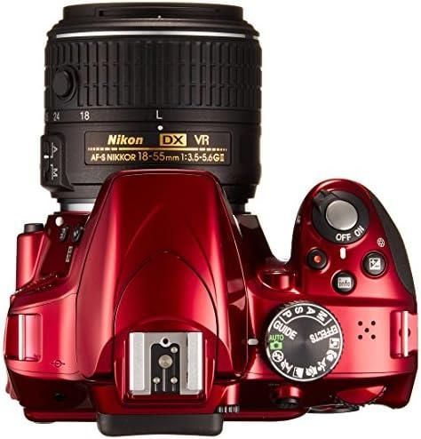 Nikon デジタル一眼レフカメラ D3300 ダブルズームキット2 レッド