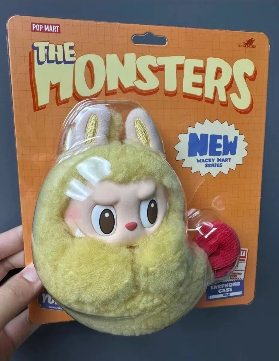 エビフライ　ラブブ　labubu エビ天　イヤホンバッグ ラブブ コンビニエンスストアシリーズ エビフライ イヤホン