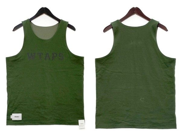 WTAPS ダブルタップス タンクトップ リバーシブル 25SS MUDDY TANK TOP 