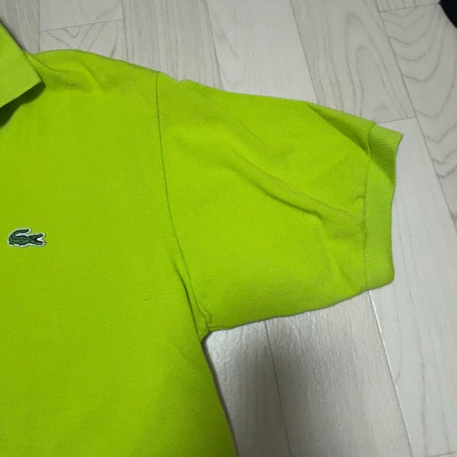 LACOSTE \"F5191\" \"DEVANLAY社製\" LACOSTE F5191 DEVANLAY社製 半袖ポロシャツ サイズ7 - メルカリ