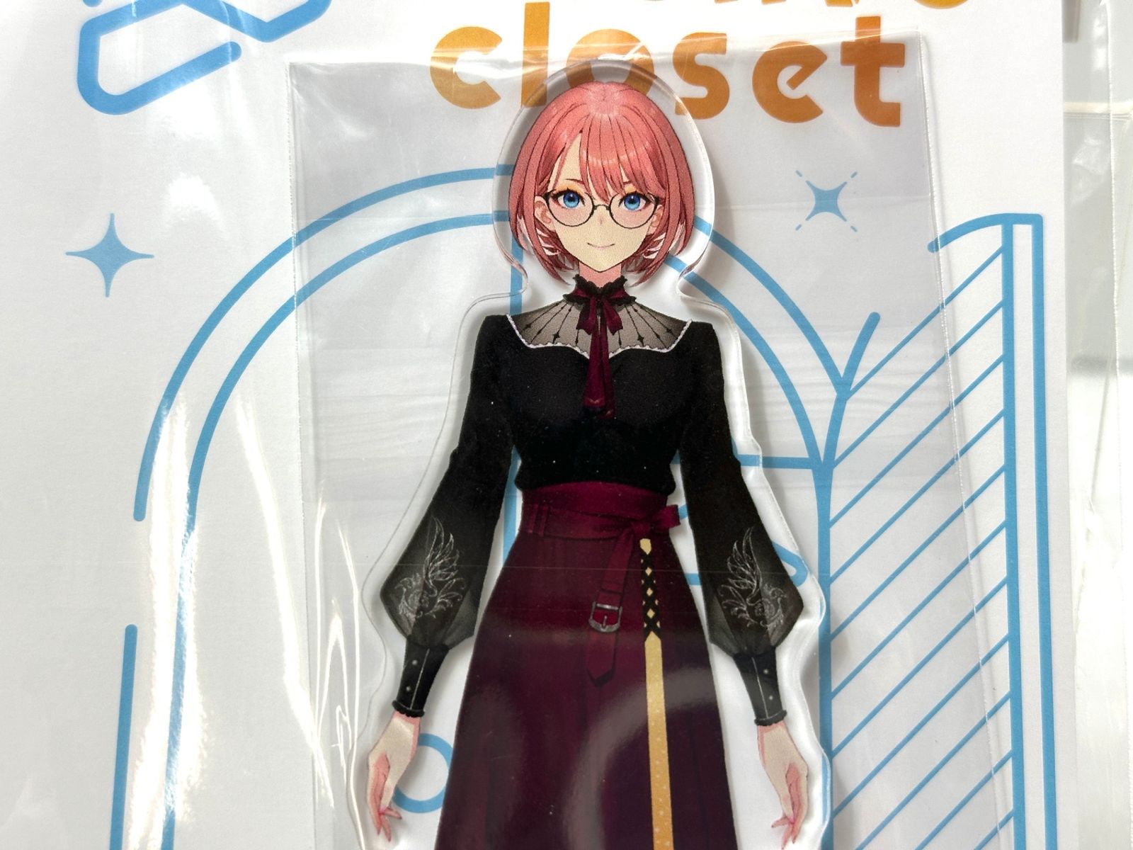 新品　【モーリーオンライン限定】ホロライブ　アクリルスタンド　鷹嶺ルイ　ドレス ホロライブ アクリルスタンド 鷹嶺ルイ: キャラグッズ