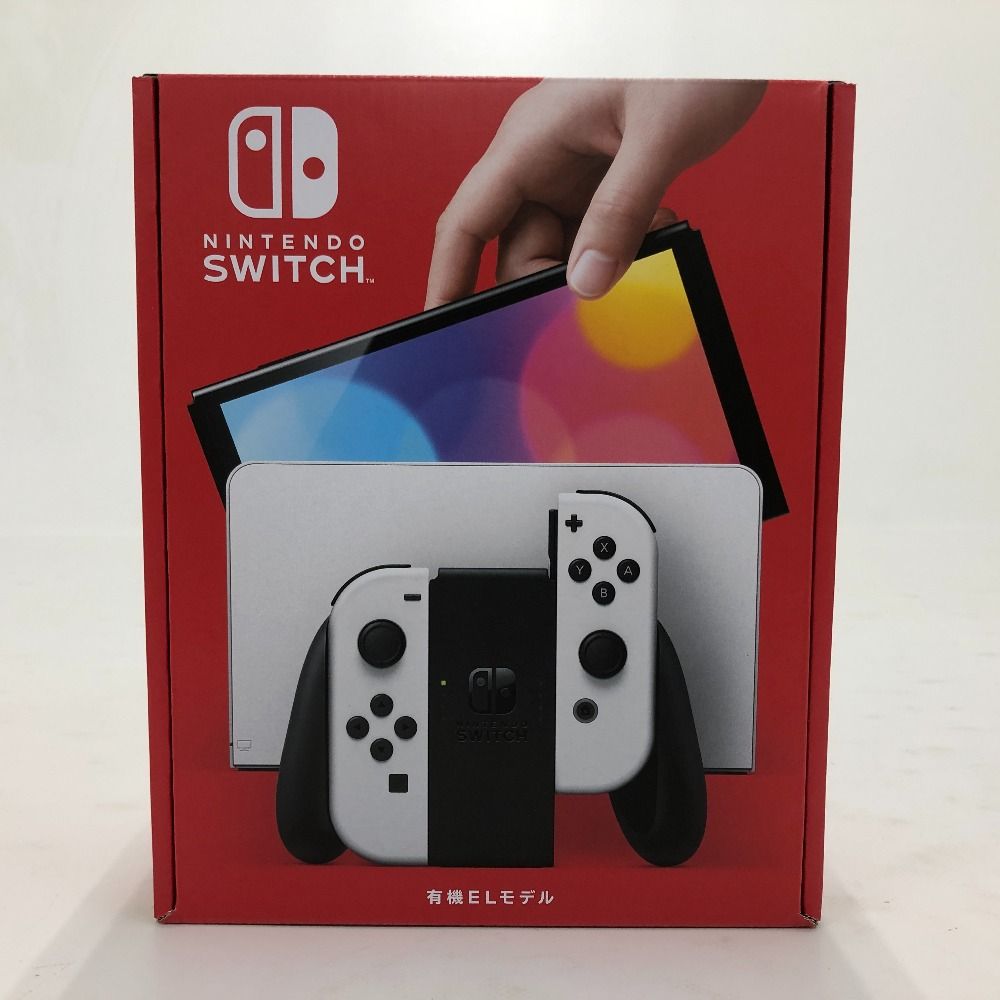 02w06316 Nintendo Switch ニンテンドースイッチ 有機ELモデル ホワイト 本体セット 未使用品【中古品】