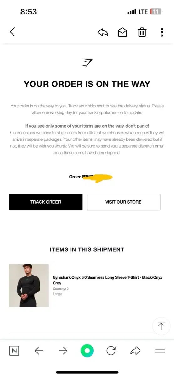 ジムシャーク オニキス Onyx 5 0 ロングスリーブ large