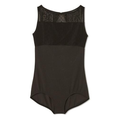 【新品・5営業日で発送】DANSKIN(ダンスキン) STRTC_LC_LEOTARD (DA123100) 色 : ブラック サイズ : L 