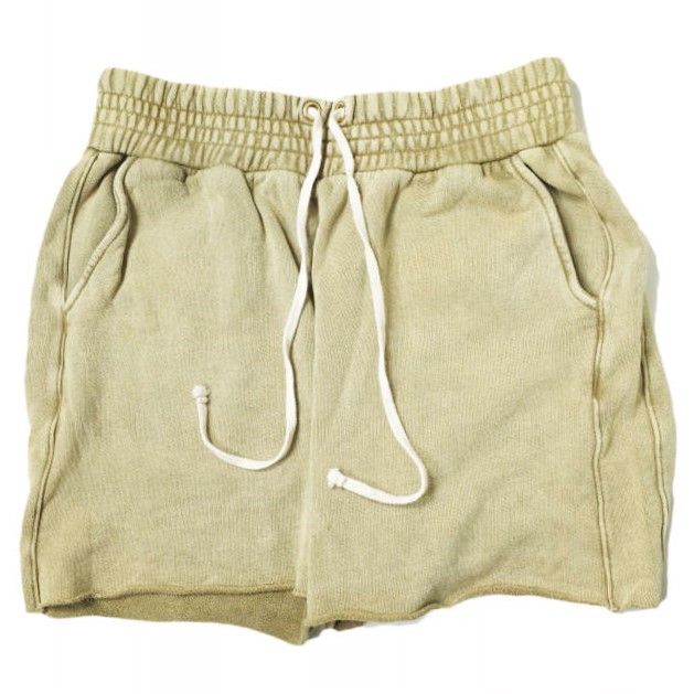 レスティエン LES TIEN スウェット ショートパンツ 切りっぱなし