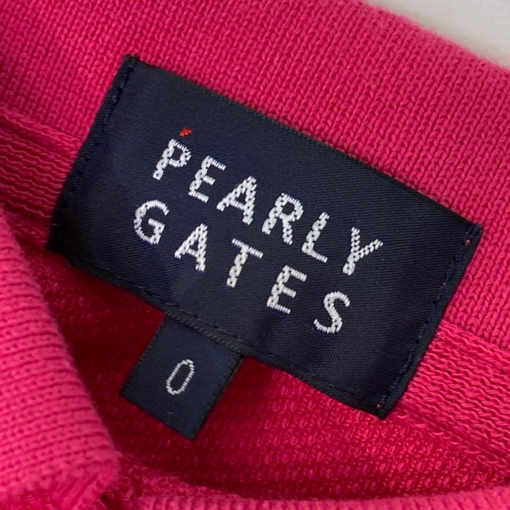 サイズ：0 PEARLY GATES パーリーゲイツ 2023年モデル 半袖
