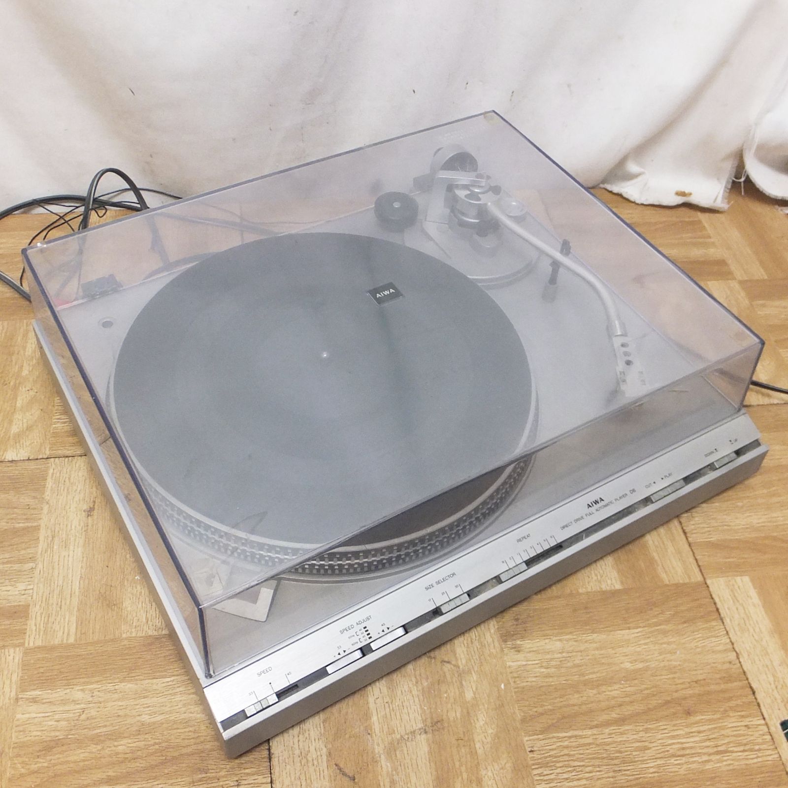 R490 AIWA ターンテーブル AP-D60 シェルカートリッジ付き 現状 10