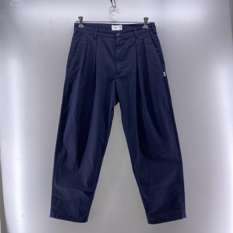 メンズ 【】W)TAPS 24aw TRDT1803 TROUSERS CTPL.TWILL ネイビー