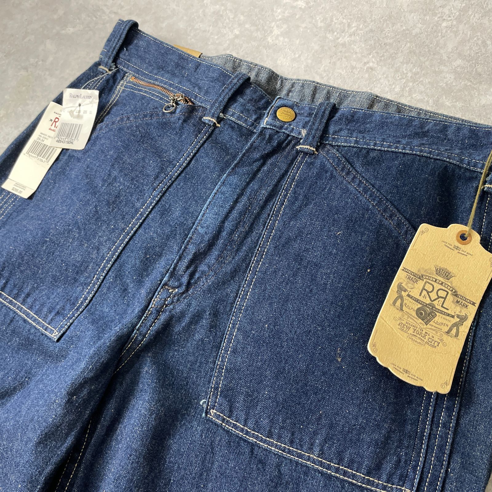 新品 RRL USA製 US.NAVY マリン ブーツカット フレア デニム 新品 RRL USA製 US.NAVY マリン ブーツカット フレア デニム
