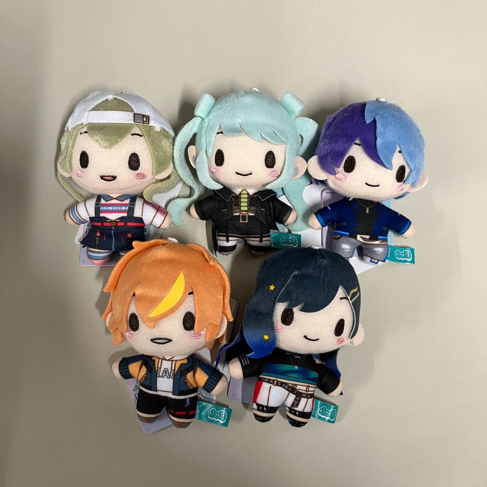 プロセカ　ふわぷちマスコット　Vivid BAD SQUAD 5種コンプセット プロセカ ふわぷち マスコット 5種コンプセット “Vivid BAD SQUAD