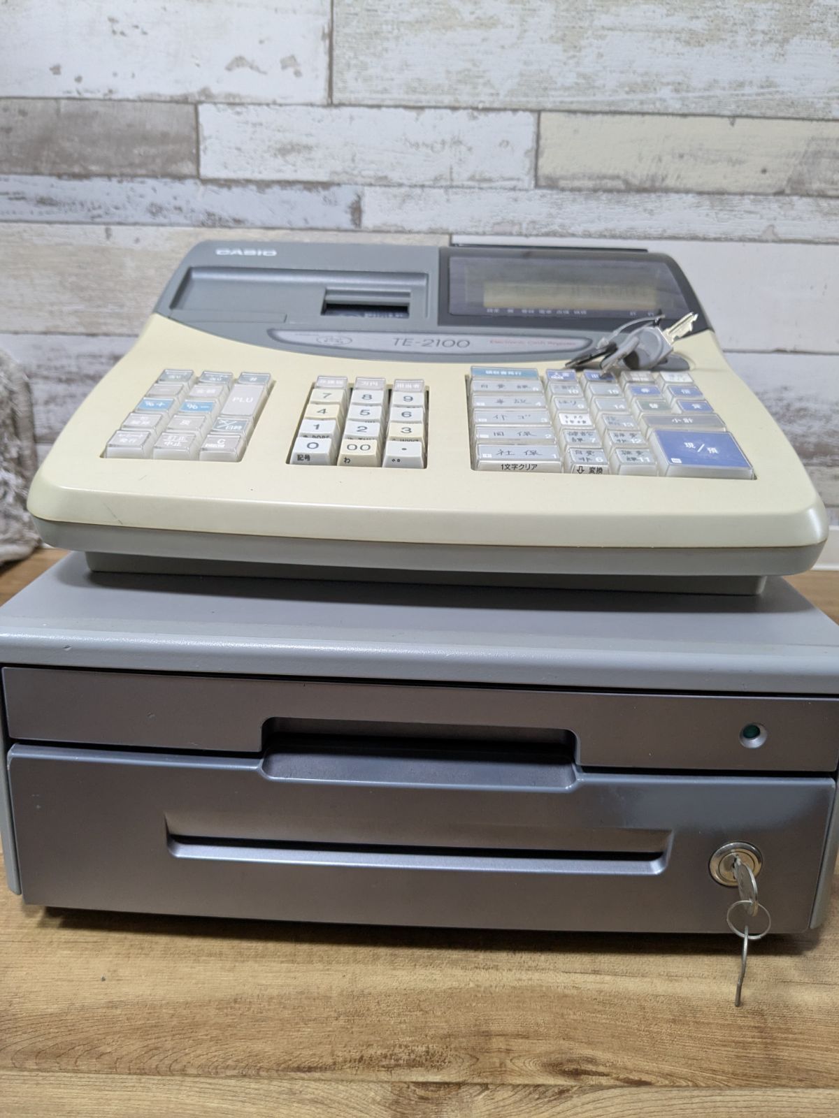 CASIO カシオ レジスター TE-2000 ブラック - メルカリ