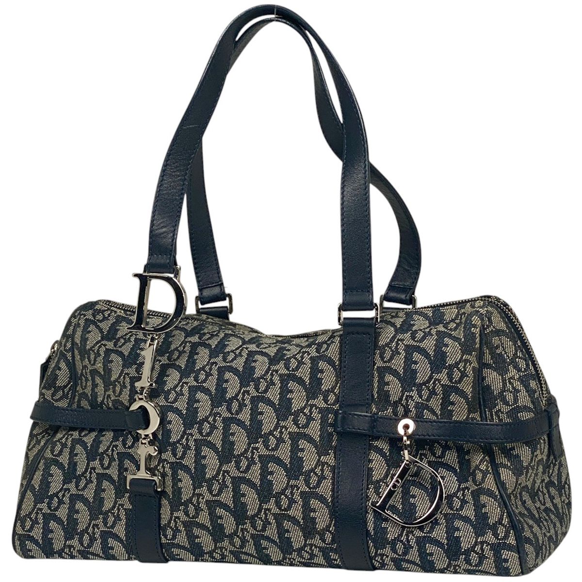 クリスチャンディオール Christian Dior トロッター柄 ハンドバッグ  