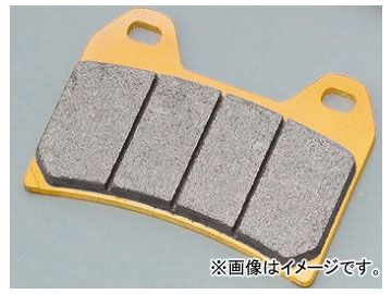 2輪 デイトナ ゴールデンパッドχ（カイ） フロント 品番：97133 JAN：4909449516607 ヤマハ XJR400R 2001年～2007年