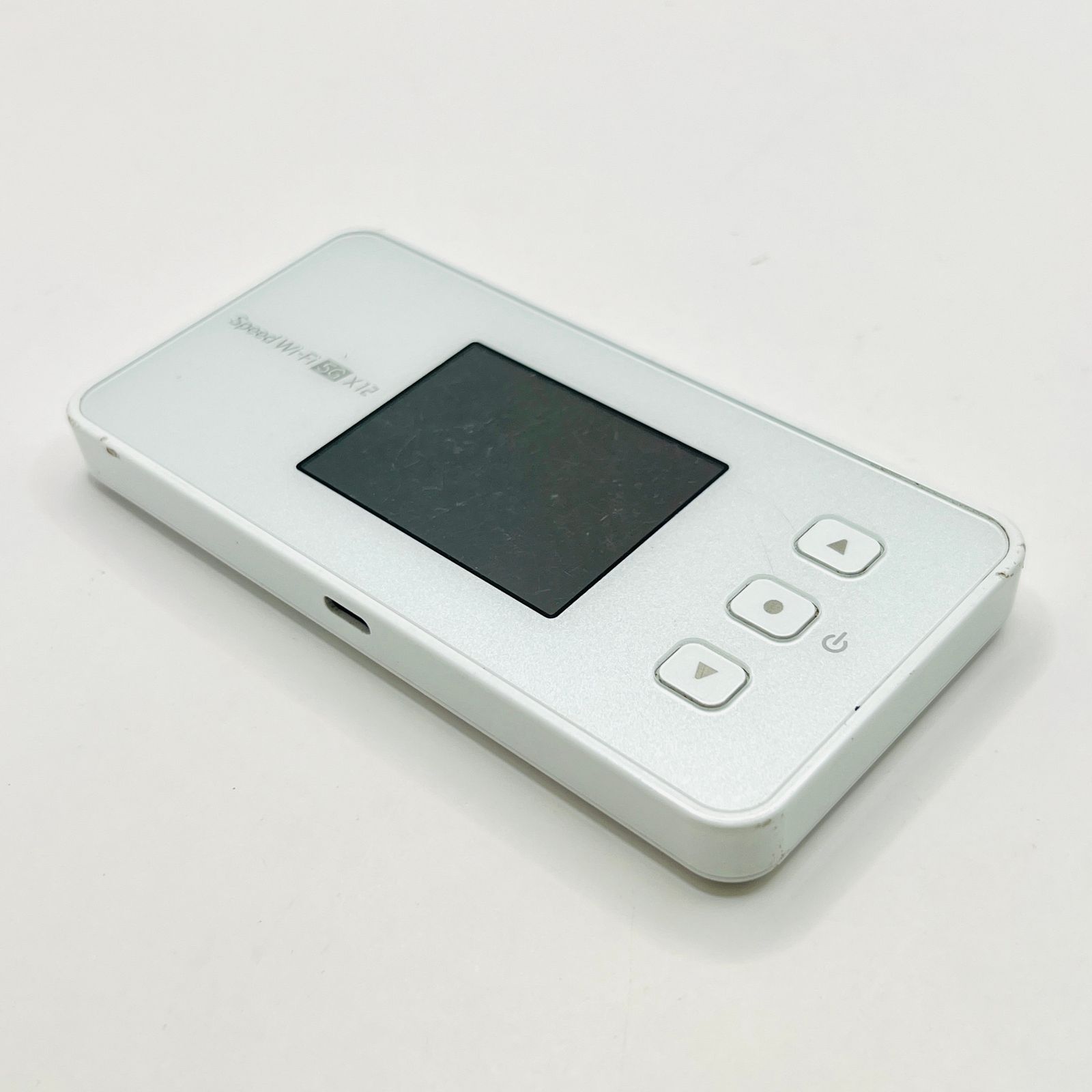 au Speed Wi-Fi 5G X12 NAR03 アイスホワイト 動作確認済み