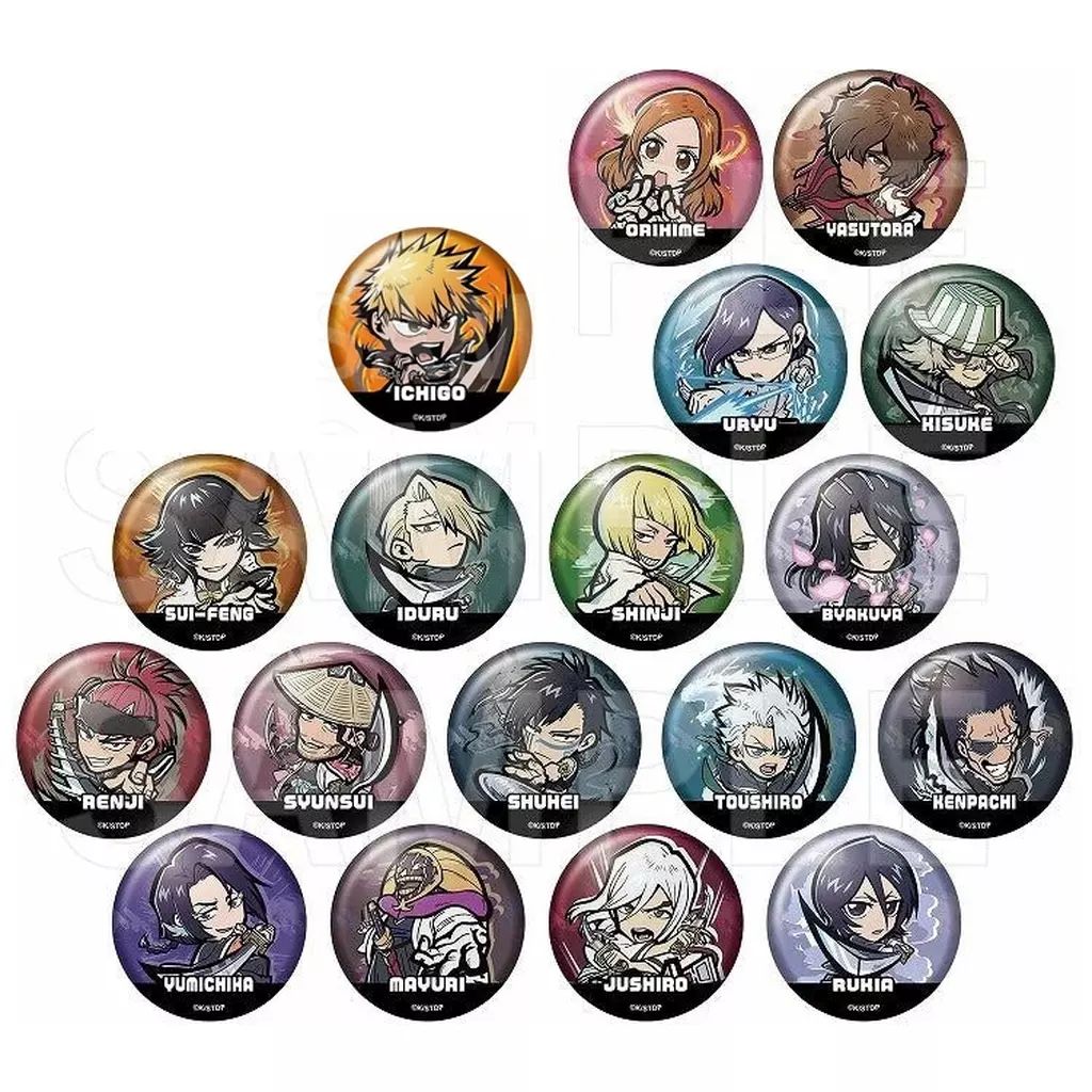 BLEACH ブリーチ ピンズ バッジ 12個セット Amazon | BLEACH 護廷十三隊 隊花ピンズコレクション ピンバッジ