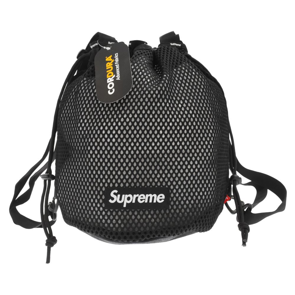 SUPREME (シュプリーム) 23SS Mesh Small Backpack メッシュ スモール バックパック ブラック