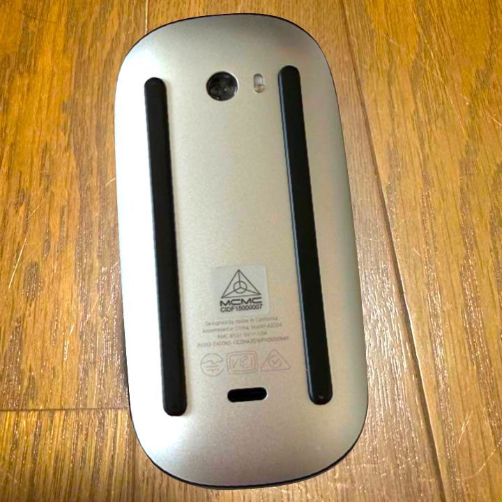 Apple Magic Mouse ブラック 本体 USB-C A3204 Magic Mouse（USB-C）- ブラック（Multi-Touch対応） - Apple