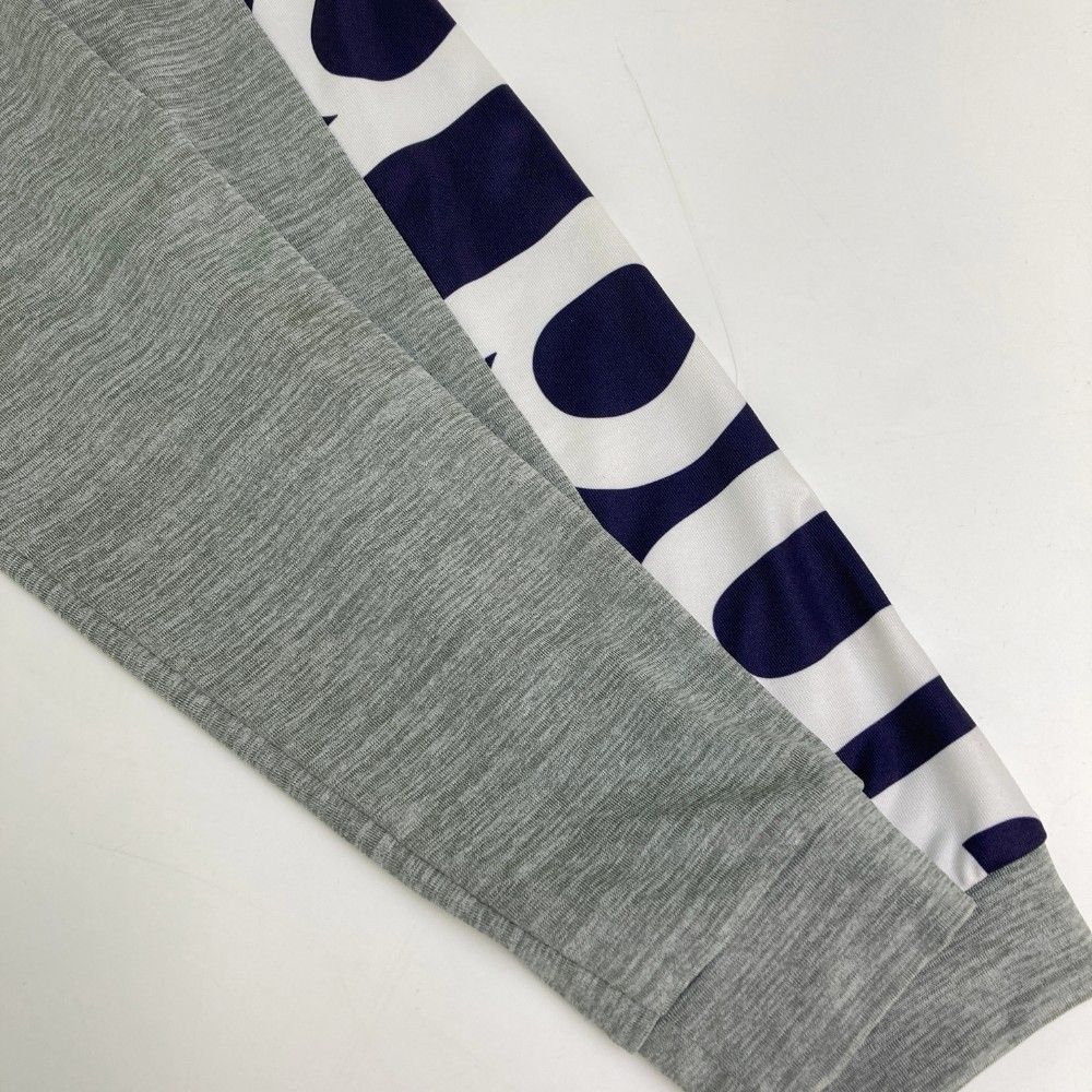 サイズ：M AND PER SE アンパスィ ジップパーカー グレー系