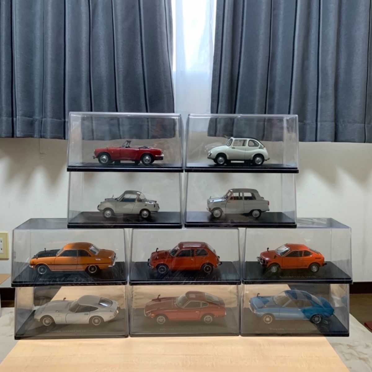 国産名車コレクション1/24 1号〜100号＋コレクションケース110個