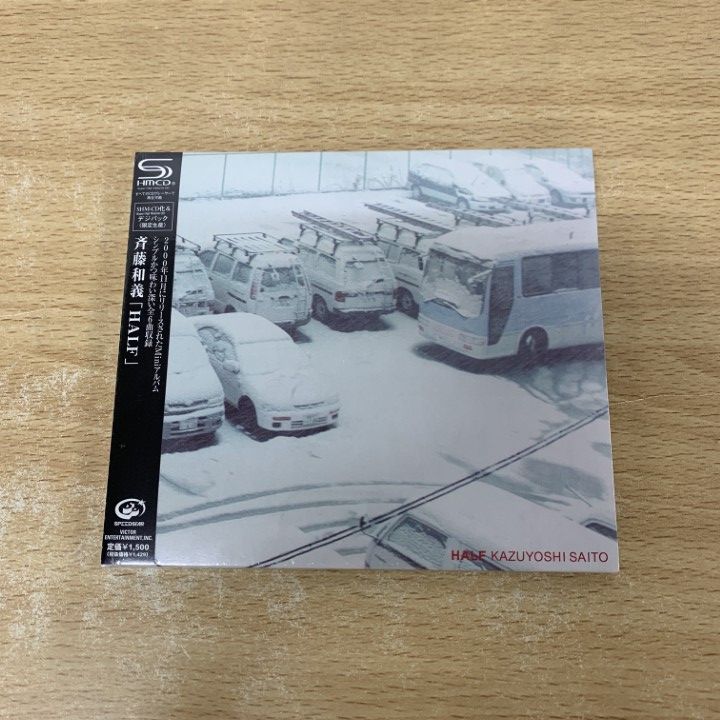 ○01)【同梱不可】【未開封】斉藤和義/HALF/初回生産限定盤/VICL