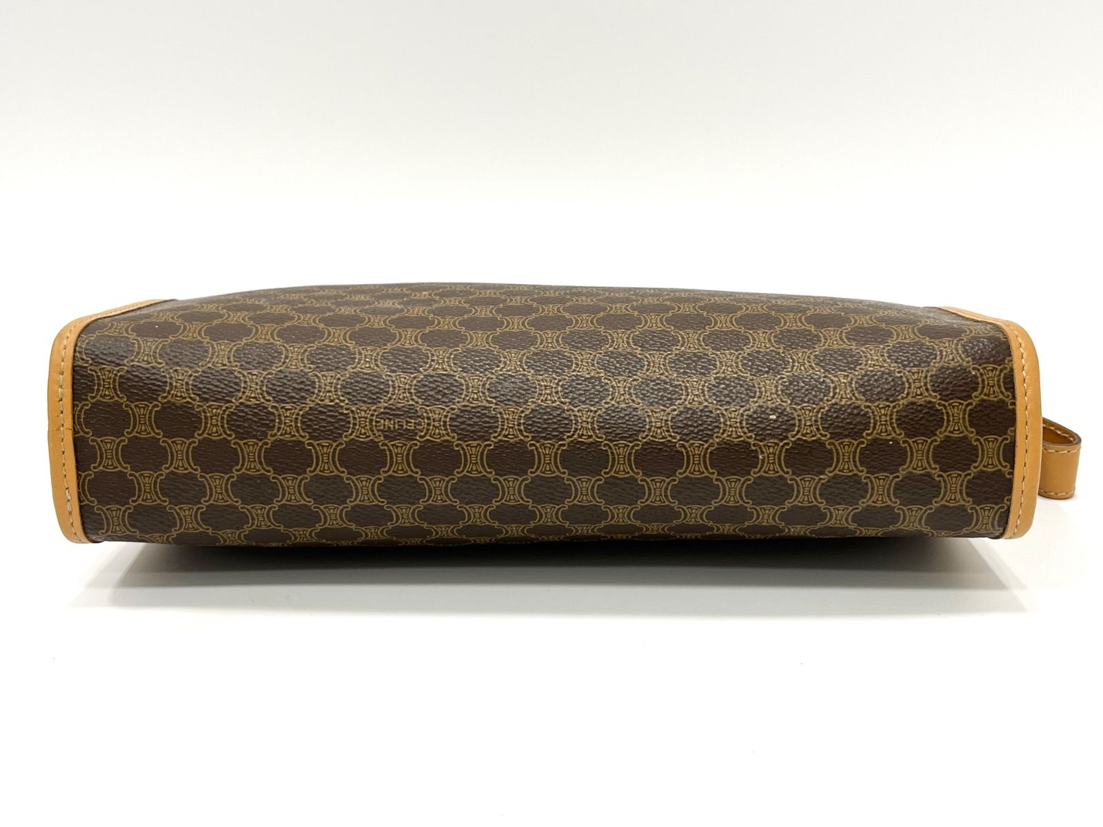 CELINE セリーヌ クラッチバッグ 折り畳み マカダム CELINE セリーヌ クラッチバック マカダム トリオンフ セカンド