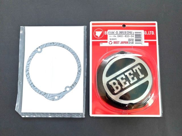BEET ビート ポイントカバー ブラック ガスケット ゼファー400|χ|750 Z400FX Z400GP GPZ400F