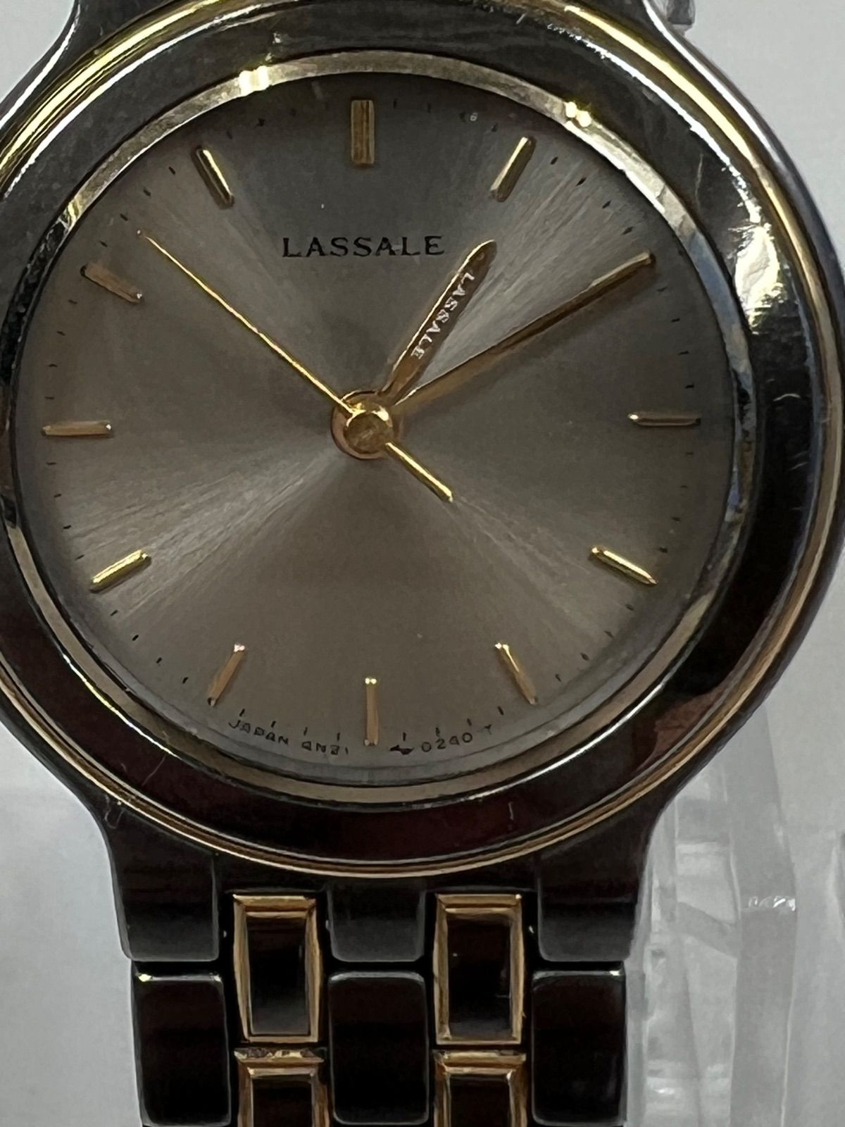 セイコー ラサール ラウンド コンビ クオーツ レディース 腕時計 SEIKO