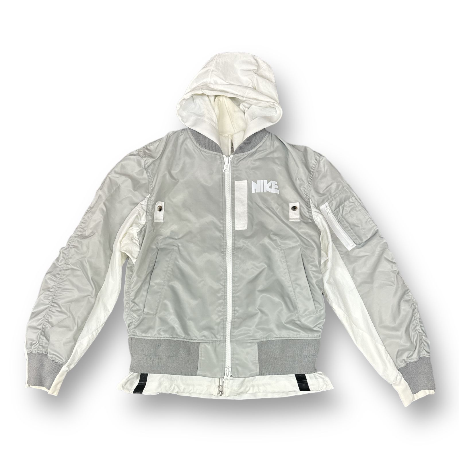NIKE × sacai NRG LAYERED JKT レイヤードボンバージャケット