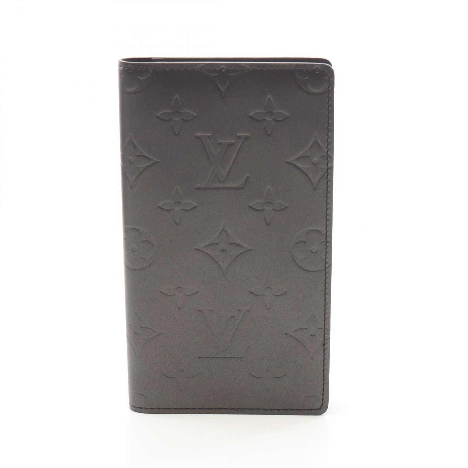 ルイ ヴィトン LOUIS VUITTON 手帳カバー アジェンダ ポッシュ モノグラムマット ノワール R20952 ノワール レザー アジェンダ ポッシュ ユニセックス Used B