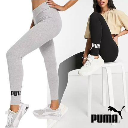 【PUMA】プーマ エッセンシャル ロゴレギンス