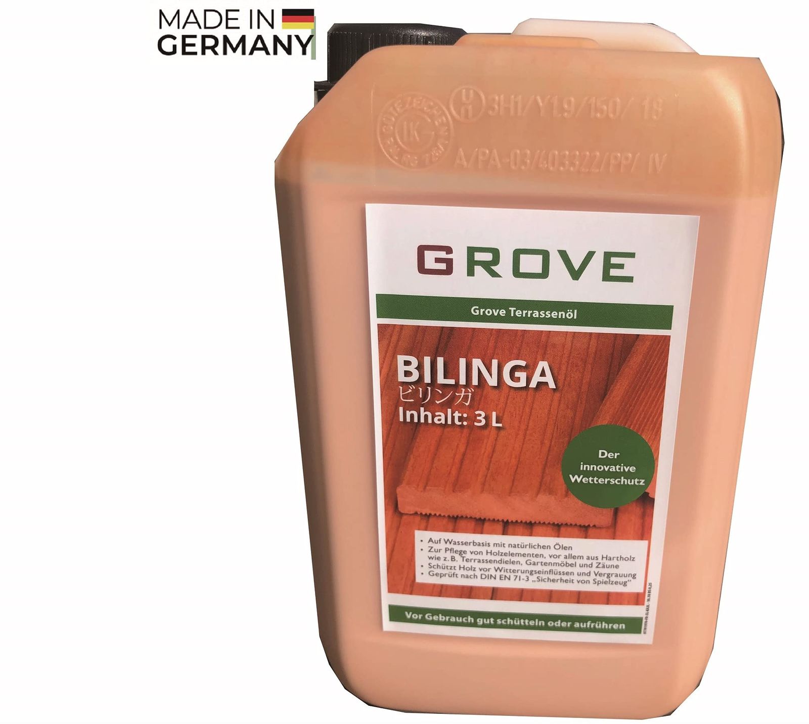 水性で塗りやすい GROVE