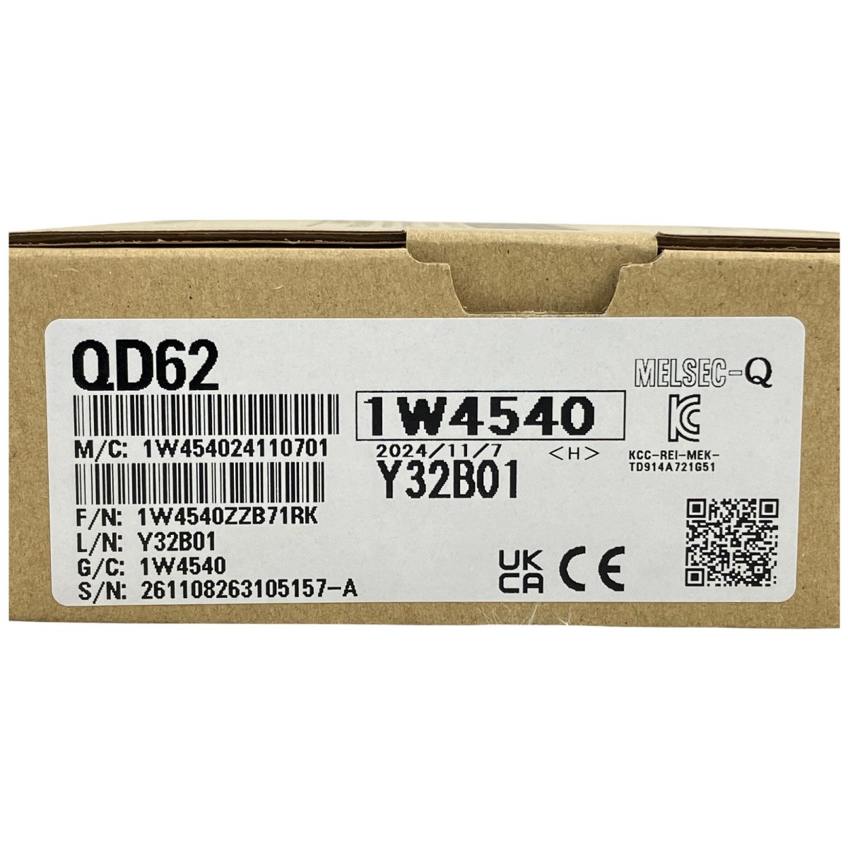 未使用 MITSUBISHI ELECTRIC QD62 シーケンサ 高速カウンタ 未使用 MITSUBISHI ELECTRIC QD62 シーケンサ 高速カウンタ