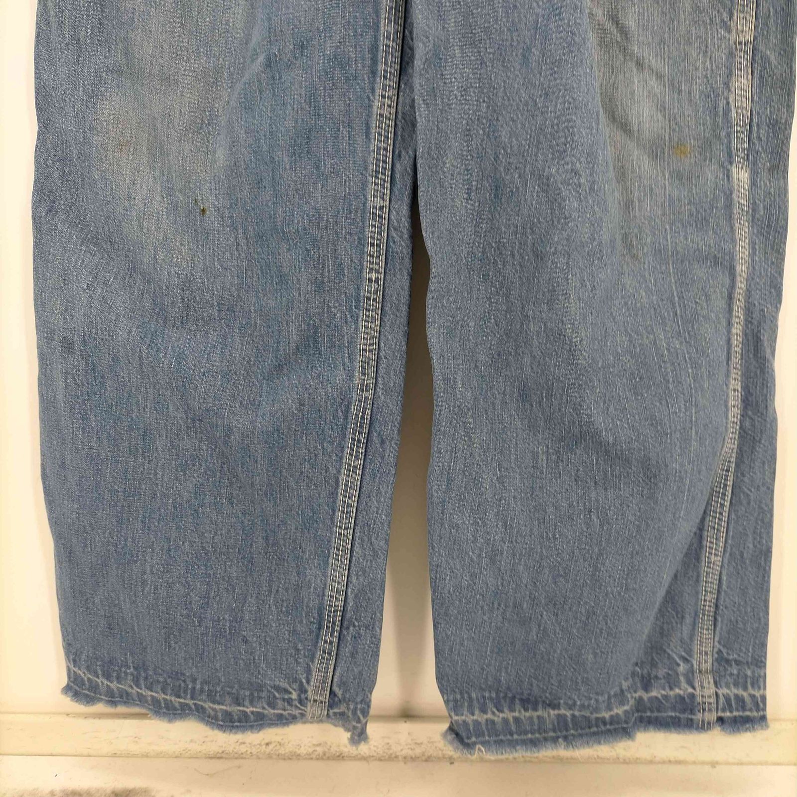 オシュコシュ ブリーチ加工 デニム オーバーオール y2k グランジ