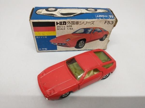 【MADE IN JAPAN】 トミカ外国車シリーズF53・ポルシェ928 トミカ ポルシェ 928 ADAC仕様 ギフト特注品 日本製 ルース 当時