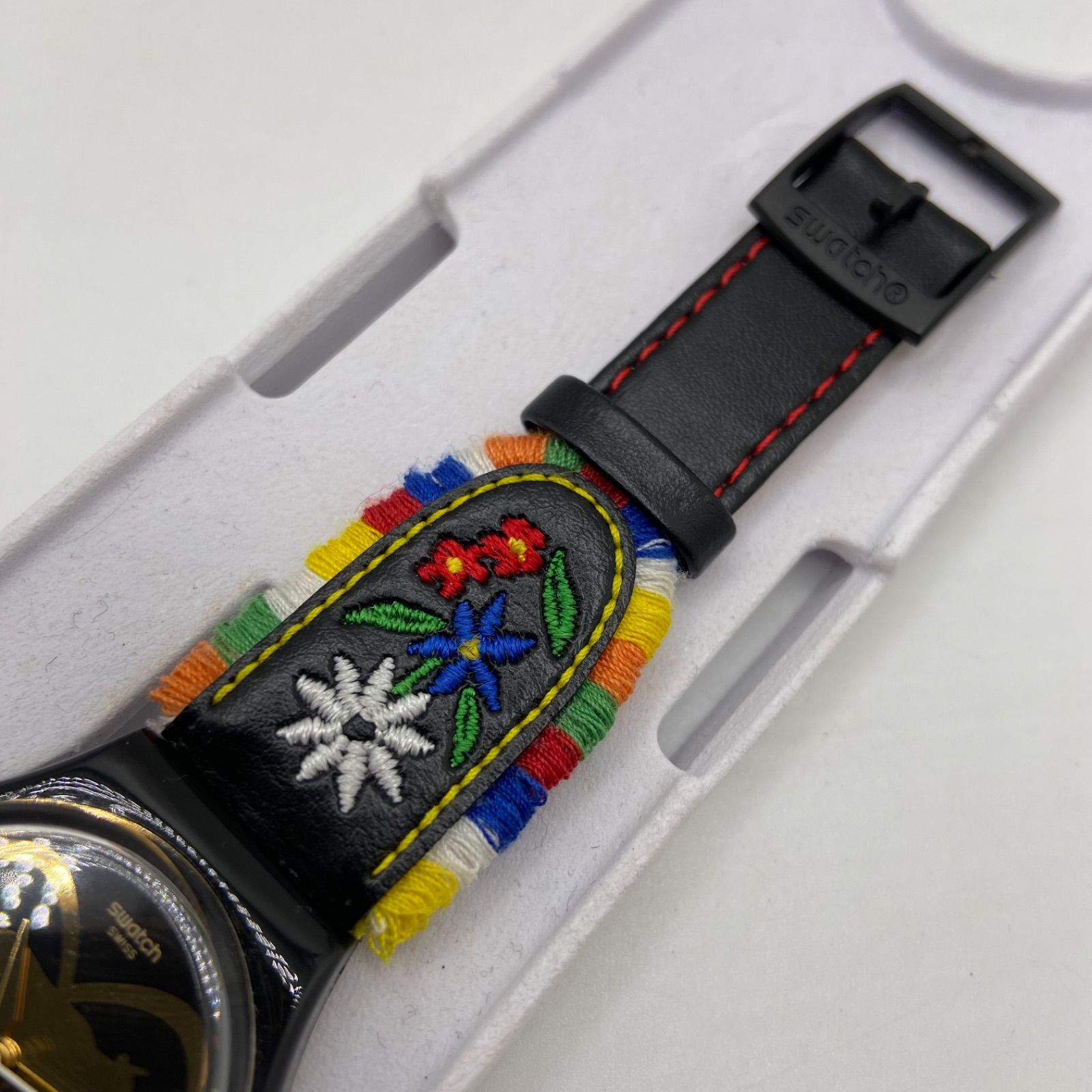 swatch腕時計スイス限定 Swatch スウォッチ 腕時計 スイス限定モデル アナログ 箱付き （ME79