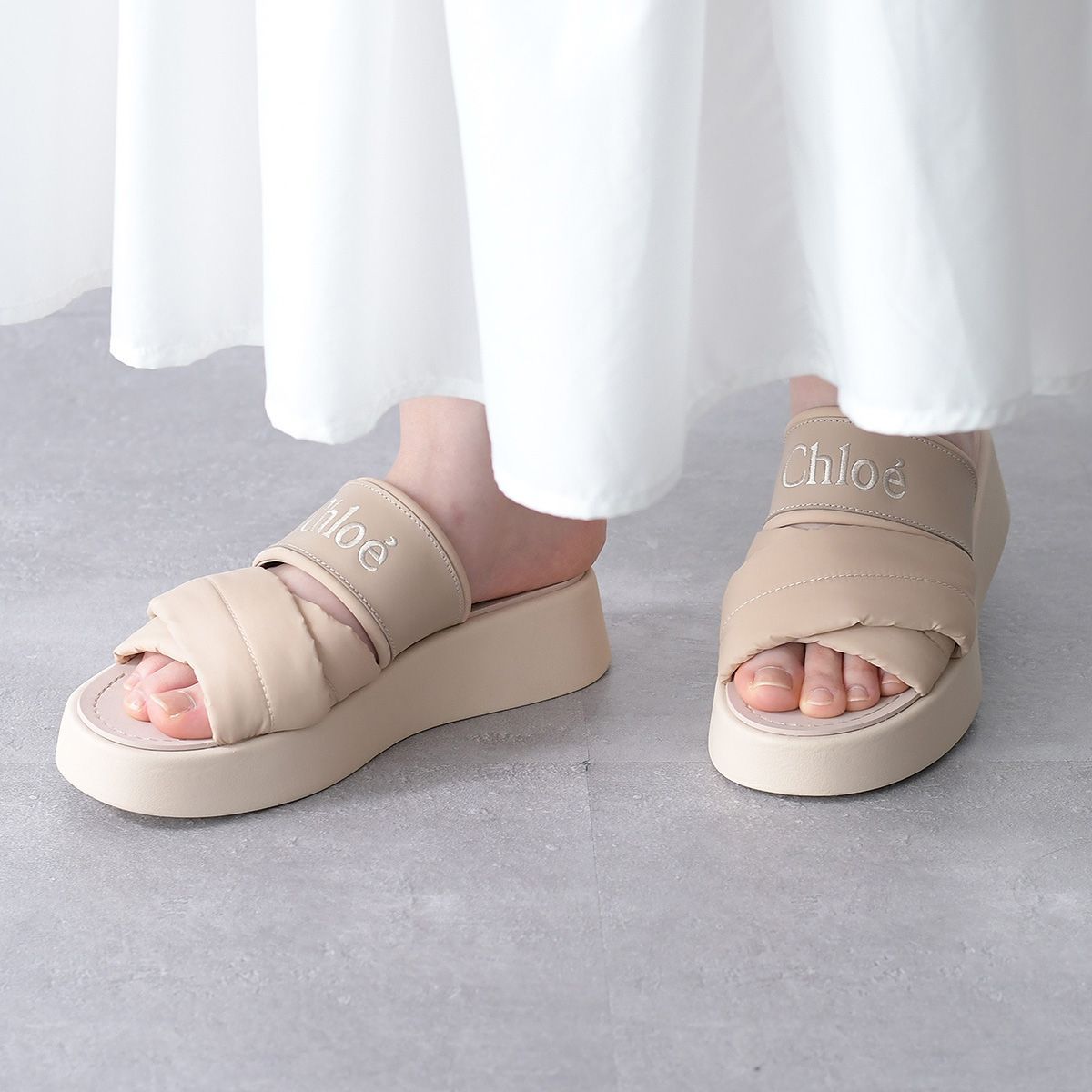 CHLOE クロエ サンダル シューズ サンダルスリッパ MILA レザー
