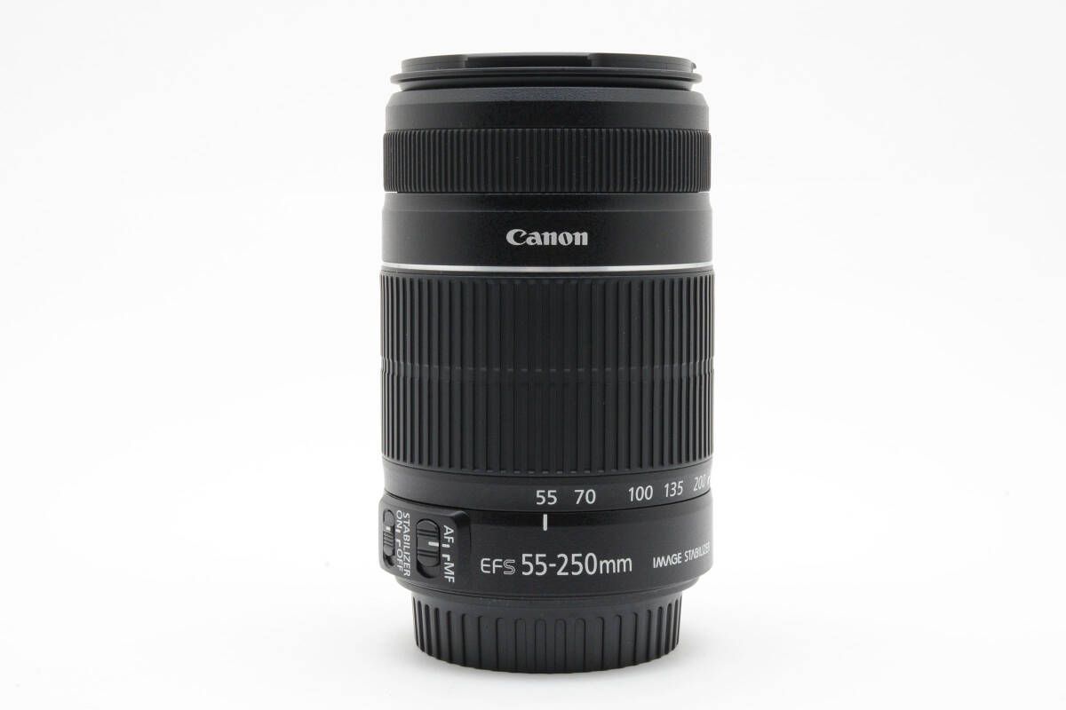 ☆美品☆キヤノン CANON ZOOM LENS EF-S 55-250mm F4-5.6 IS II 望遠 