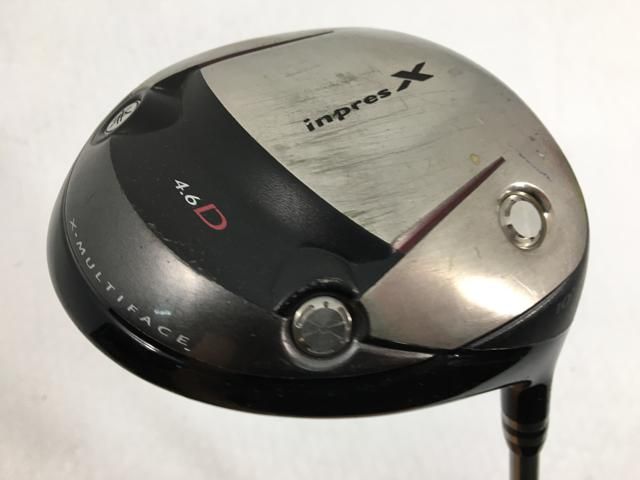 お買い得品！【中古ゴルフクラブ】ヤマハ インプレス X 4.6D ドライバー 2008 DX-408D タイプ2 1W