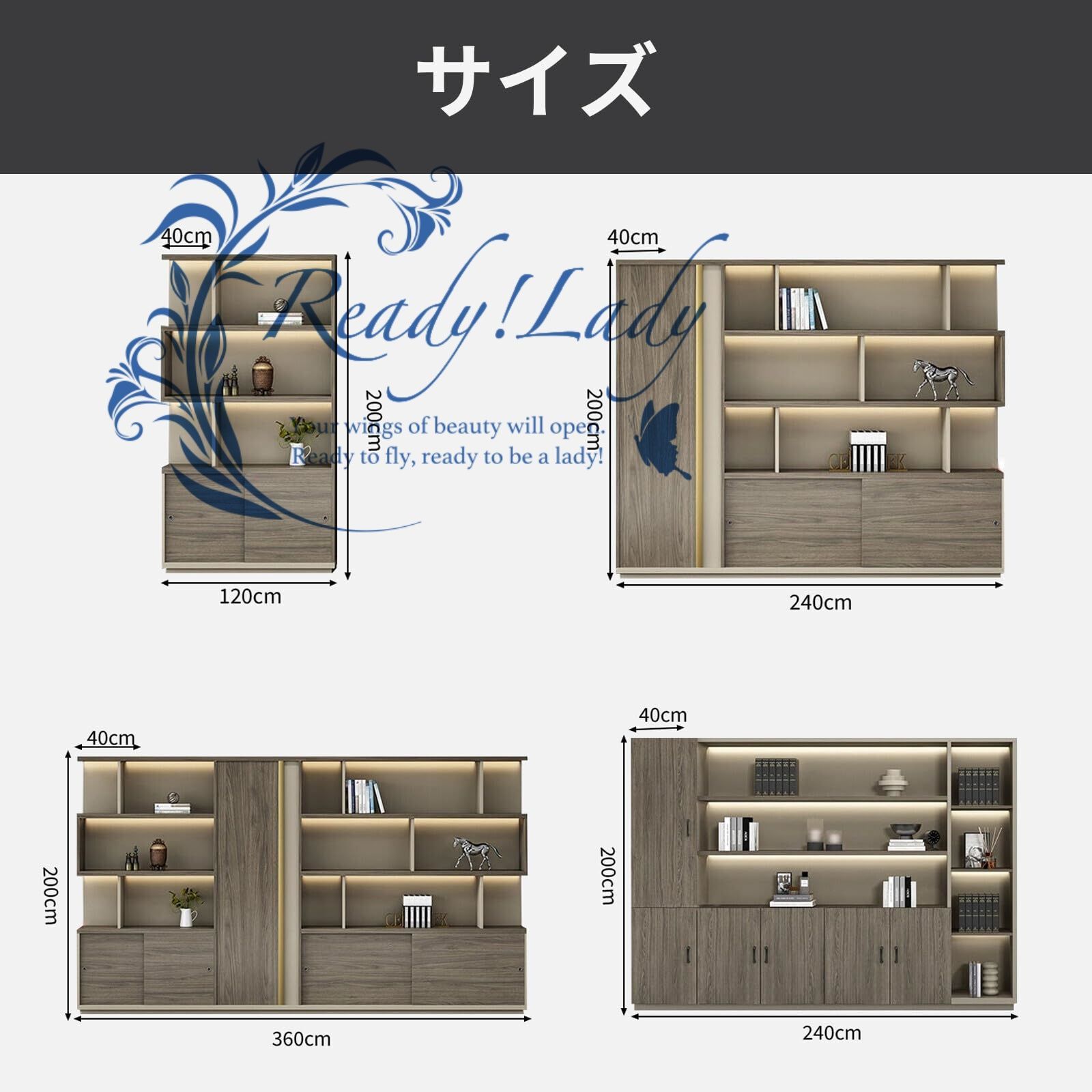 本棚 ディスプレイラック