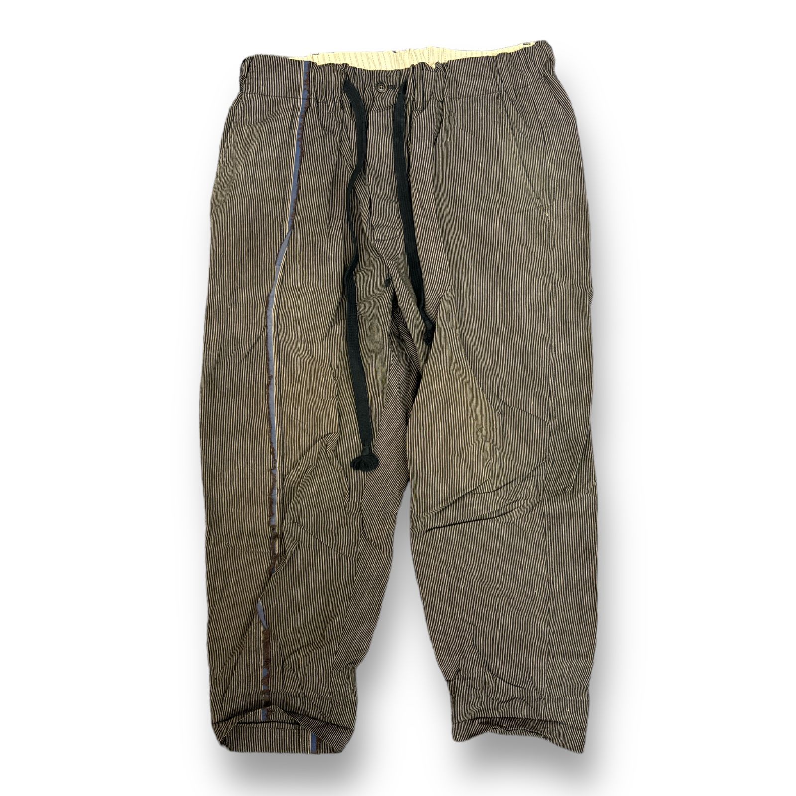 UMA WANG 17SS PIGIAMA PANTS ストライプパンツ スラックス トラウザー 