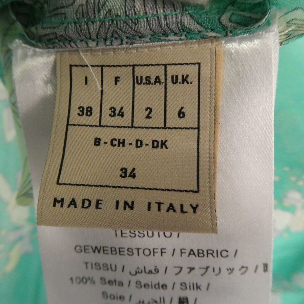 EMILIO PUCCI エミリオプッチ 1RRJ55 シャツブラウス 38 シルク 他 ビジュー 長袖 レディース AY6931A75 NICORILABO_COM