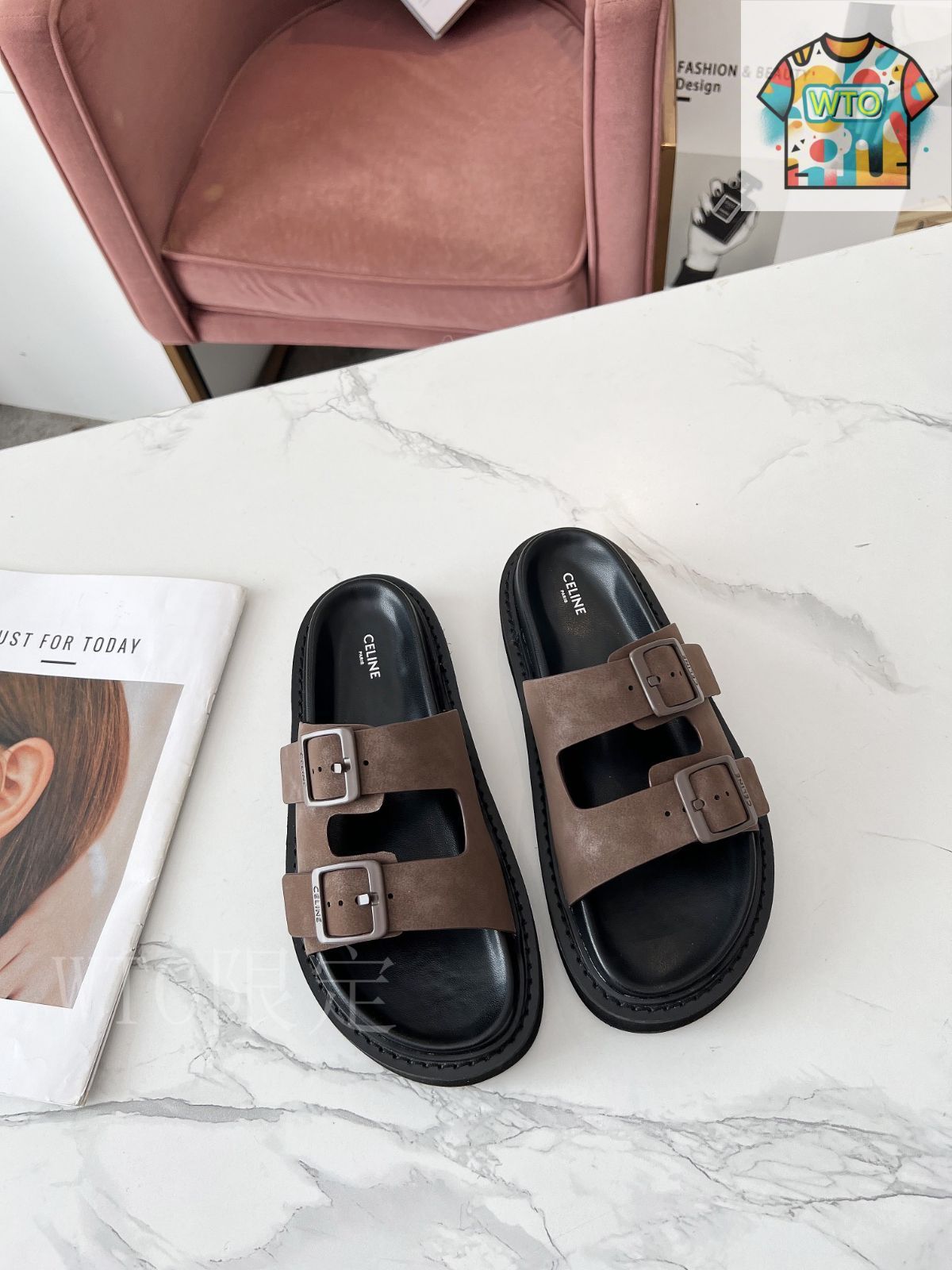CELINE セリーヌ サンダル ハラコ 美品 正規品 CELINE セリーヌ サンダル01 - メルカリ